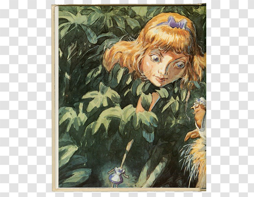 The Walt Disney Company Alice's Adventures In Wonderland Portrait Art Film - Artwork - Exhibit Hall Transparent PNG