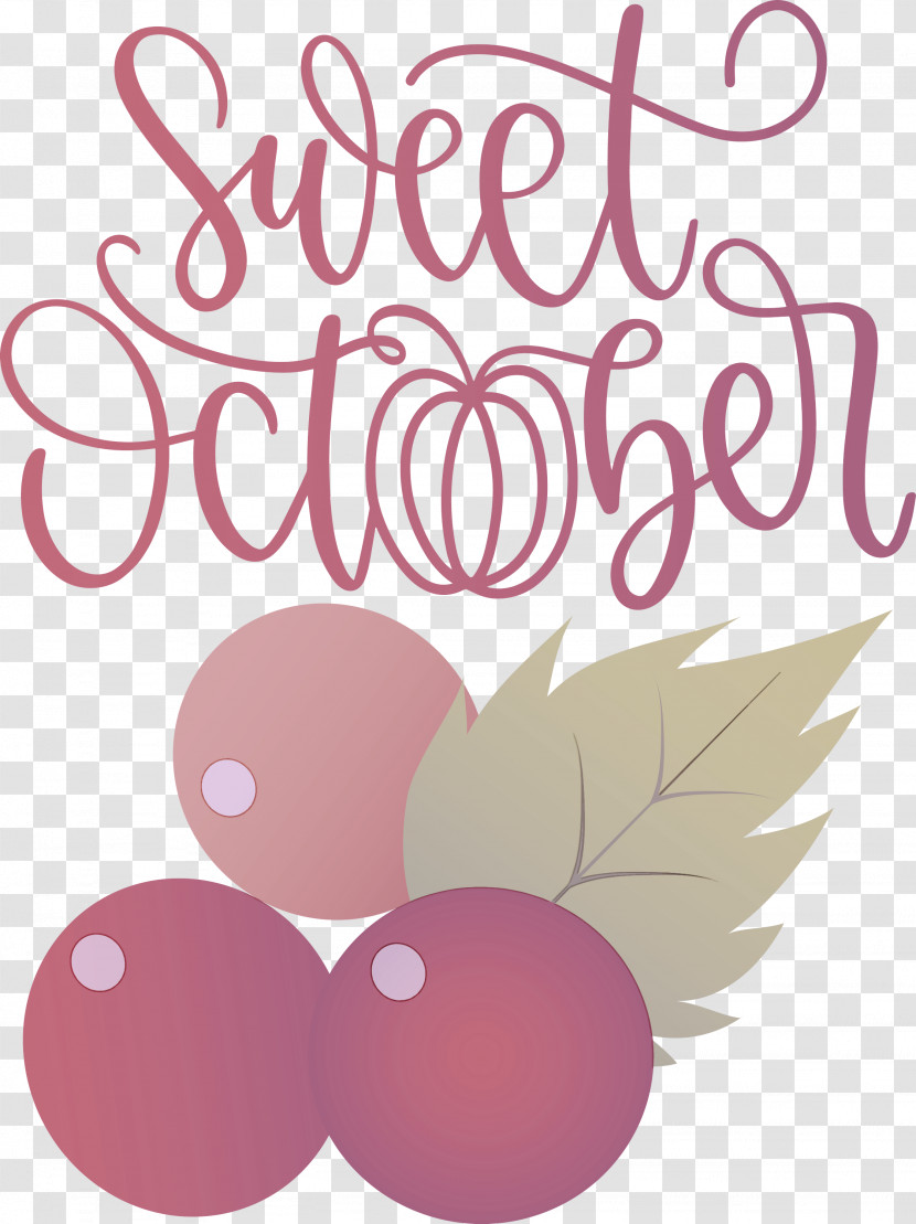 Sweet October October Fall Transparent PNG