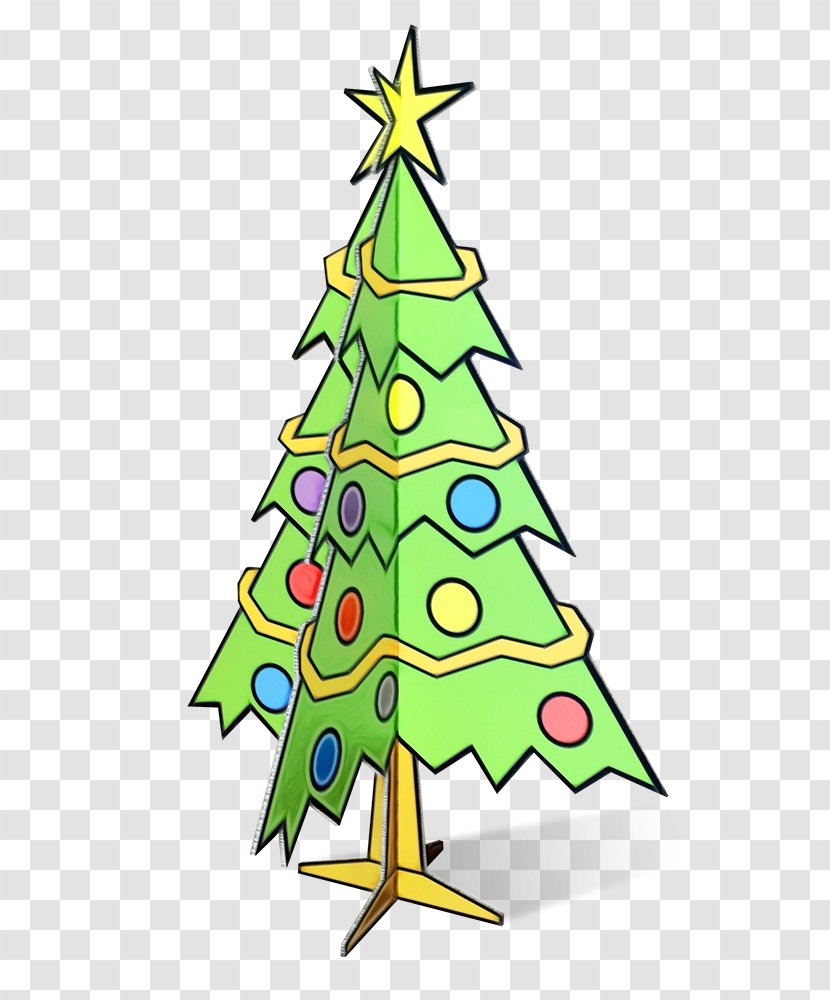 Christmas Tree White - American Larch - Branch Transparent PNG