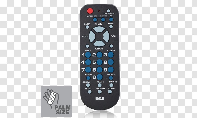 RCA RCR503BR Remote Controls Universal Connector - Technology - Vcr Day Transparent PNG