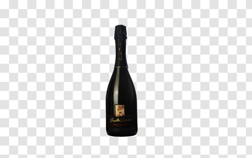 Champagne Wine Glass Bottle Liqueur - Provincetown Prosecco Sparkling Transparent PNG