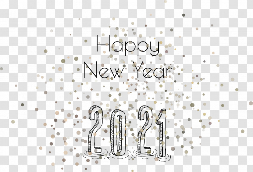 2021 Happy New Year 2021 New Year Transparent PNG