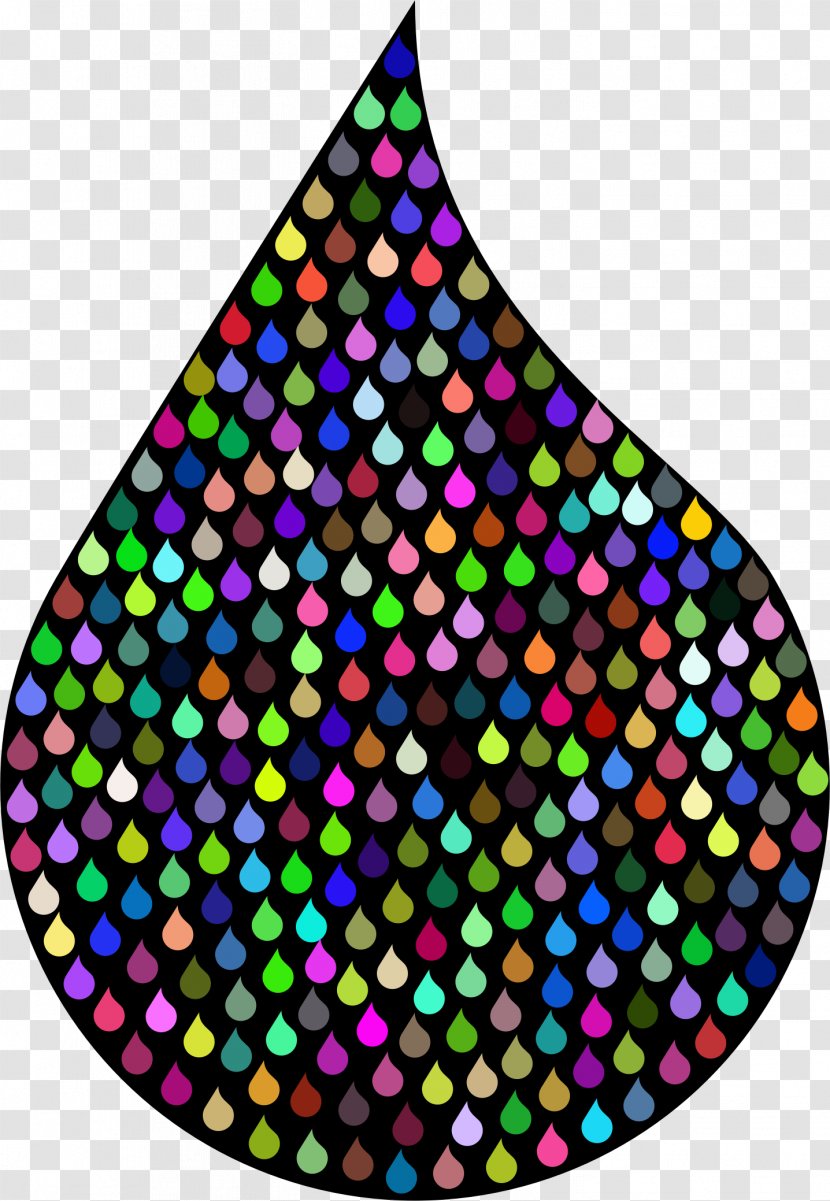 Clip Art - Fractal - Color Drop Transparent PNG