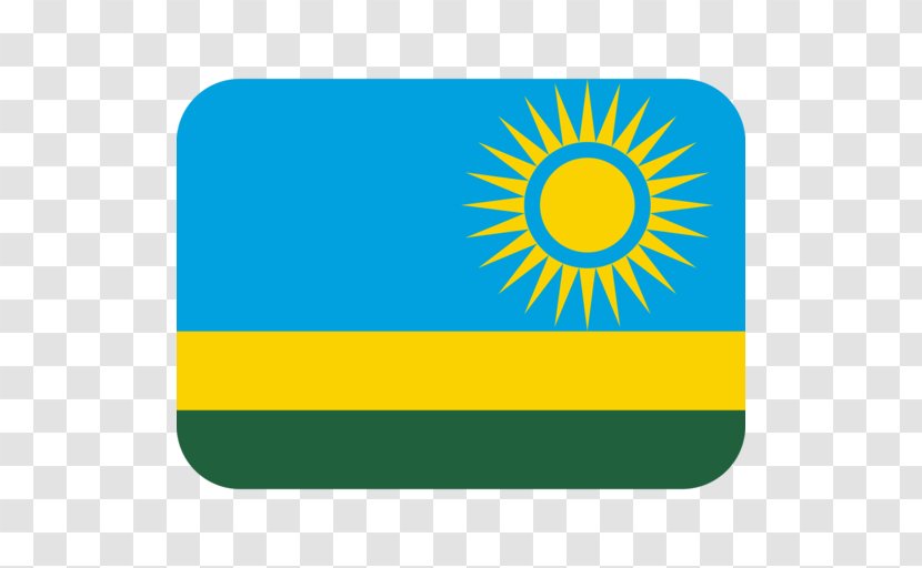 Emoji Flag Of Rwanda High Commission Rwanda, London Rwandan Genocide - Area Transparent PNG