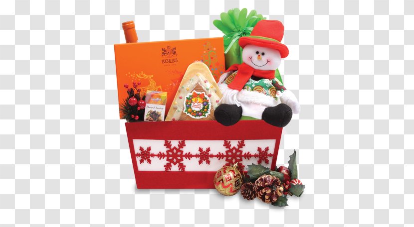 Mishloach Manot Christmas Ornament Hamper - Carol Transparent PNG