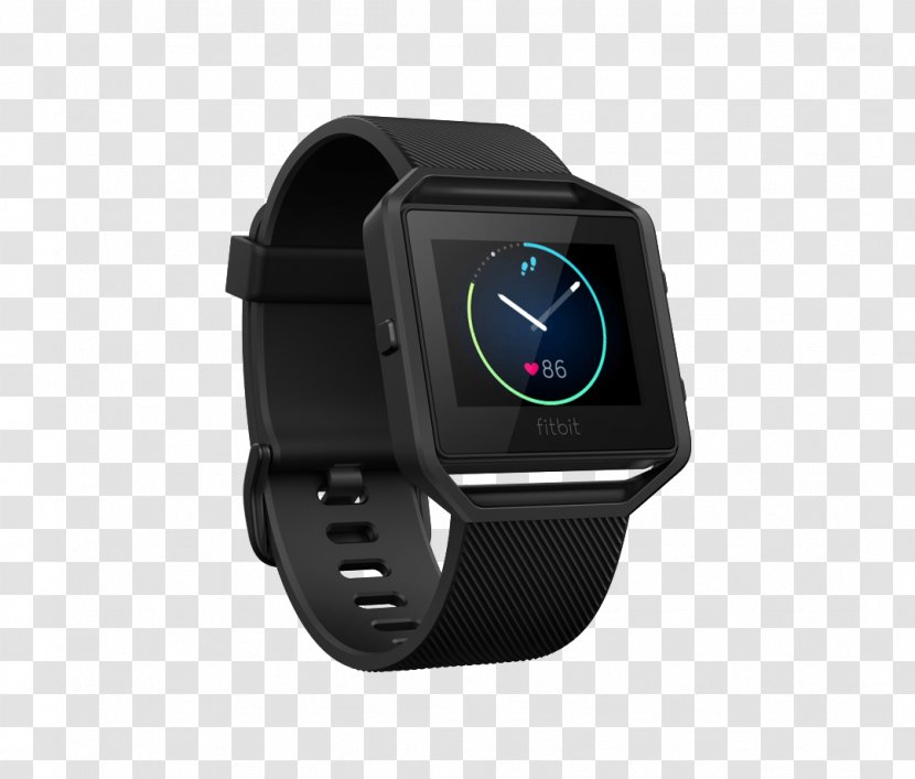 Fitbit Activity Tracker Gunmetal Smartwatch - Electronic Device Transparent PNG