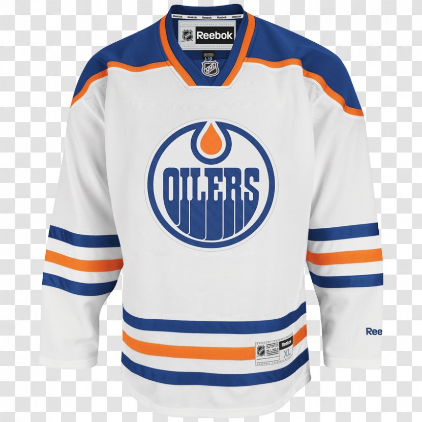Edmonton Oilers National Hockey League Third Jersey NHL Uniform - Reebok Transparent PNG