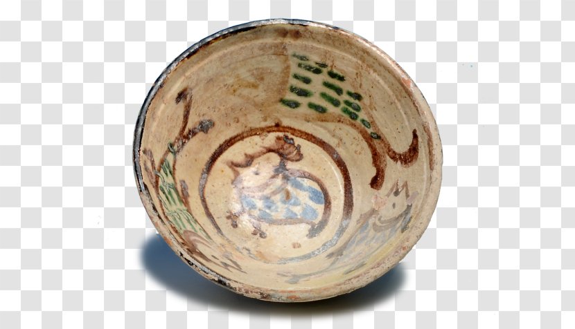 Ceramic Pottery Artifact Bowl Tableware - Fish Transparent PNG