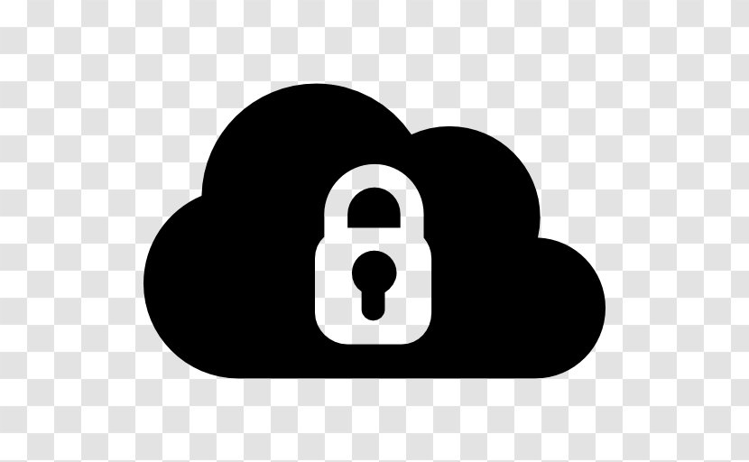 Cloud Computing Virtual Private Network Clip Art - Black And White Transparent PNG