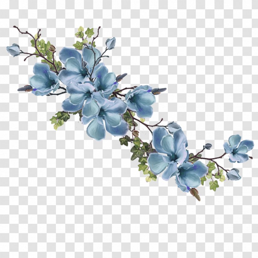 Flowers Background - Floral Design - Blossom Prunus Spinosa Transparent PNG