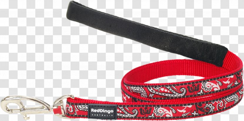 Leash Dingo Strap Top Pet WebShop Horse Harnesses - Belt - Red Bandana Transparent PNG