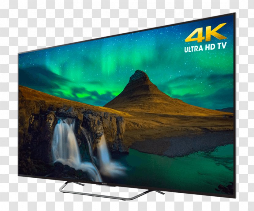 Sony BRAVIA X850C 4K Resolution Ultra-high-definition Television LED-backlit LCD - Technology Transparent PNG