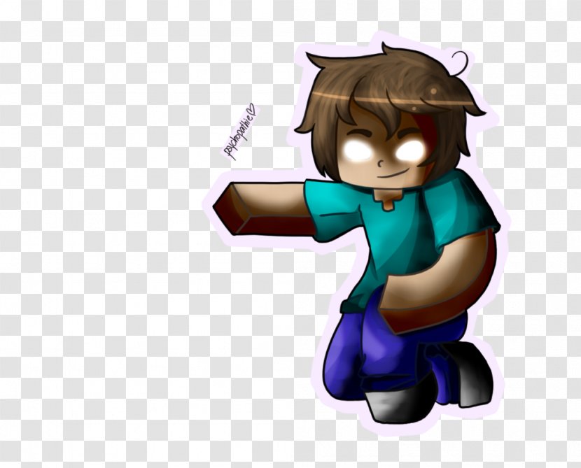 Minecraft Herobrine Fan Art Creepypasta Transparent PNG