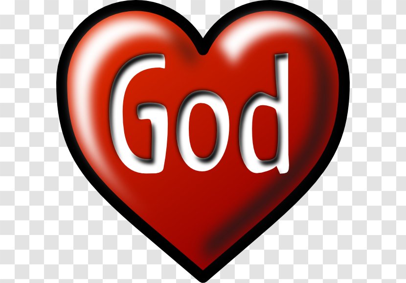 Love Of God Heart Clip Art - Silhouette - Gods Cliparts Transparent PNG