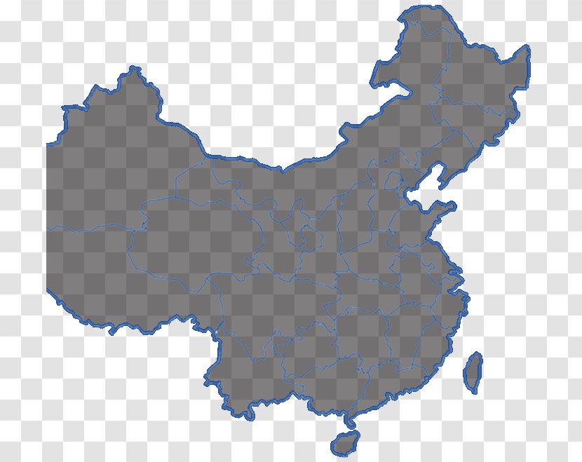 Provinces Of China Mapa Polityczna Chinese Dragon - Flag Transparent PNG