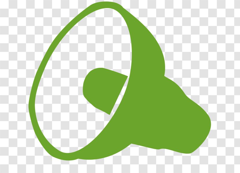 Loudspeaker Sound - Green - Organism Transparent PNG