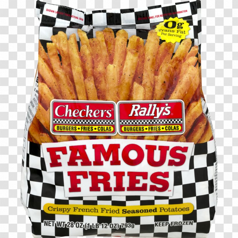 French Fries Checkers And Rally's Hamburger Fast Food Junk - Flavor Transparent PNG