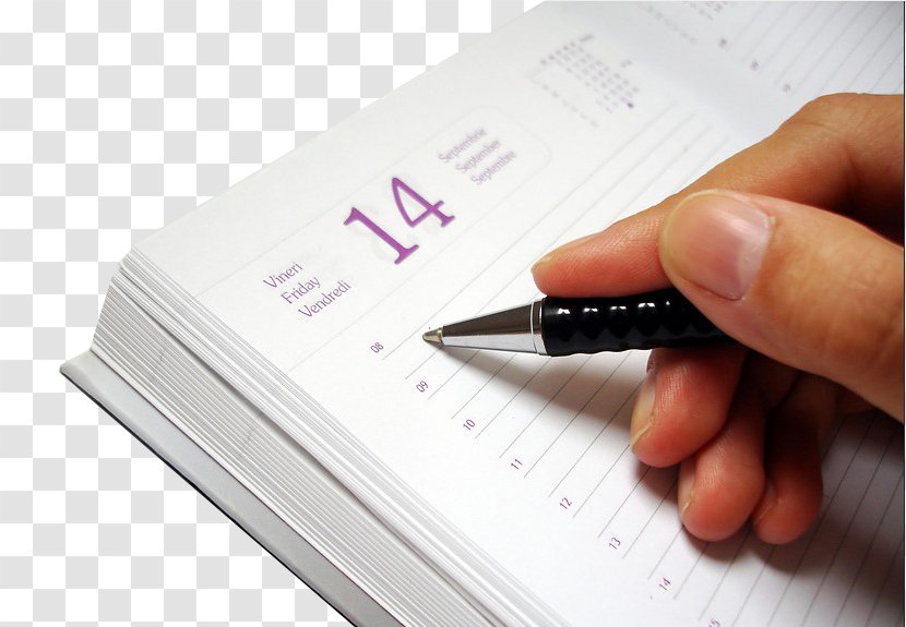 Diary Quotation Organization Industry Meeting - Holding Pen On The Job This Transparent PNG