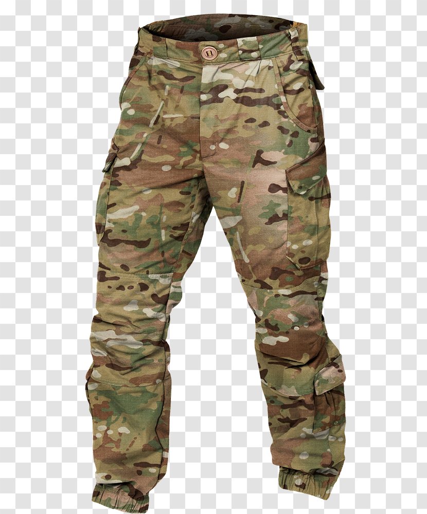 MultiCam Cargo Pants Clothing Military Camouflage - Jeans - Hand Transparent PNG