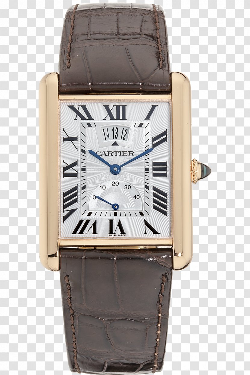 Cartier Tank Solo Watch Anglaise - Accessory Transparent PNG