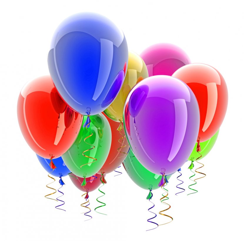 Balloon Birthday Party Transparent PNG