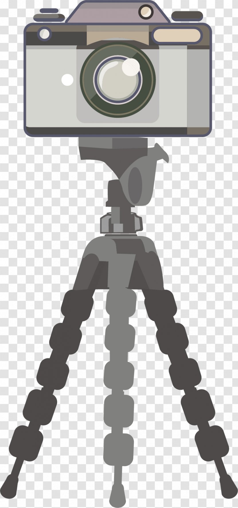 Video Camera Digital - Tripod Transparent PNG