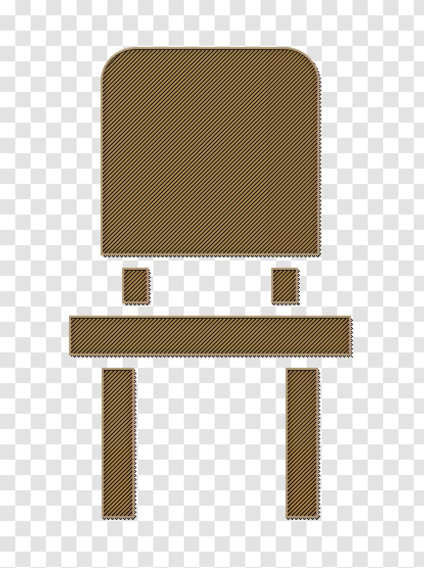 School Icon Chair Icon Transparent PNG