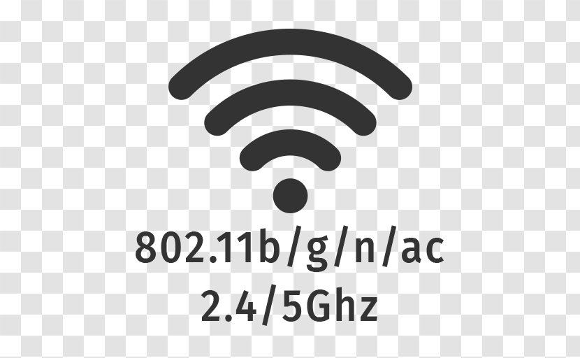 Wi-Fi Wireless Network Hotspot Logo - Black And White - Openelec Transparent PNG