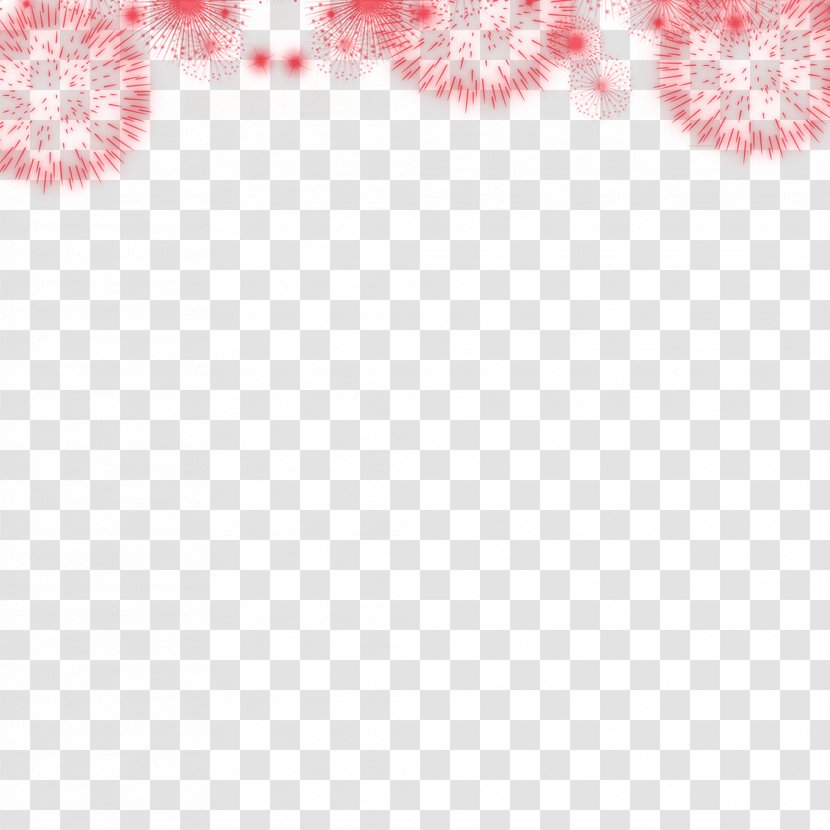 Textile Petal Pattern - Rectangle - Red Rocket Transparent PNG