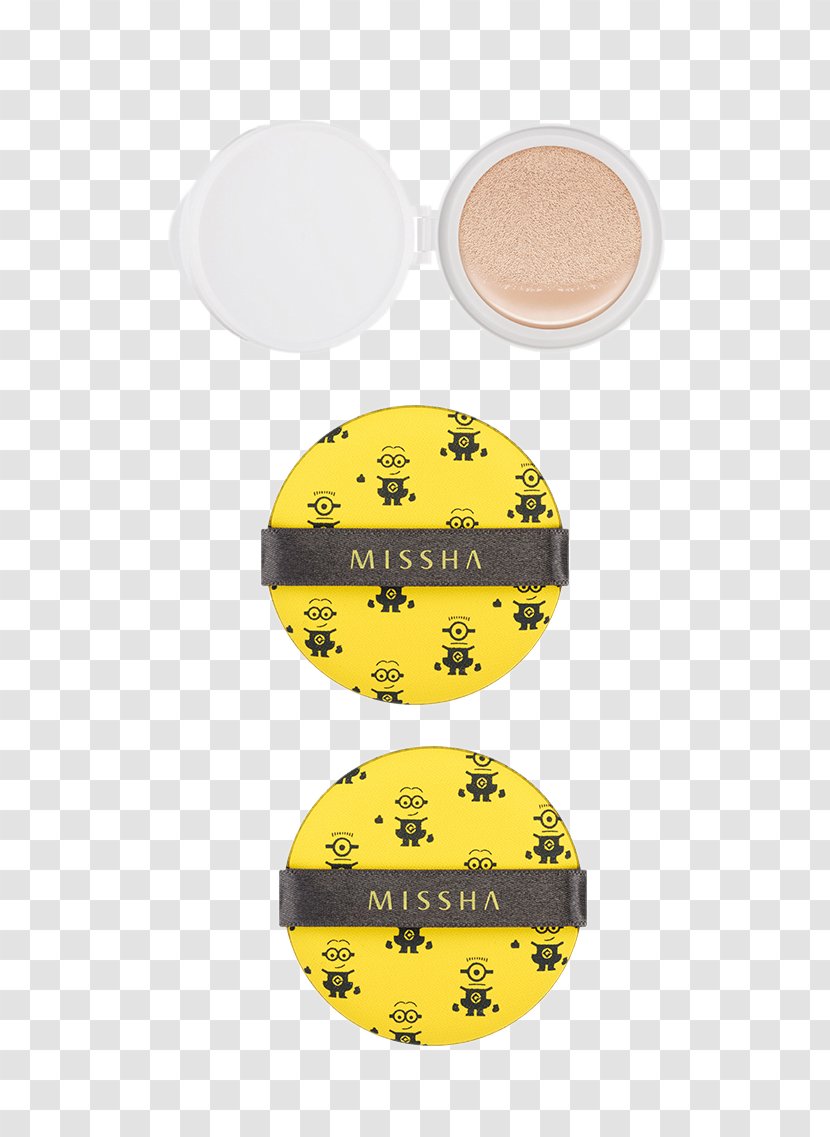 BB Cream Missha Cosmetics Concealer - Cushion - People Open Small Yellow Transparent PNG