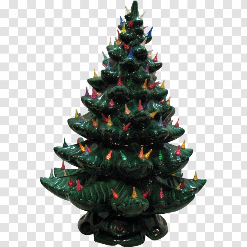 Christmas Lights Tree Ceramic - Lighting - Light Transparent PNG