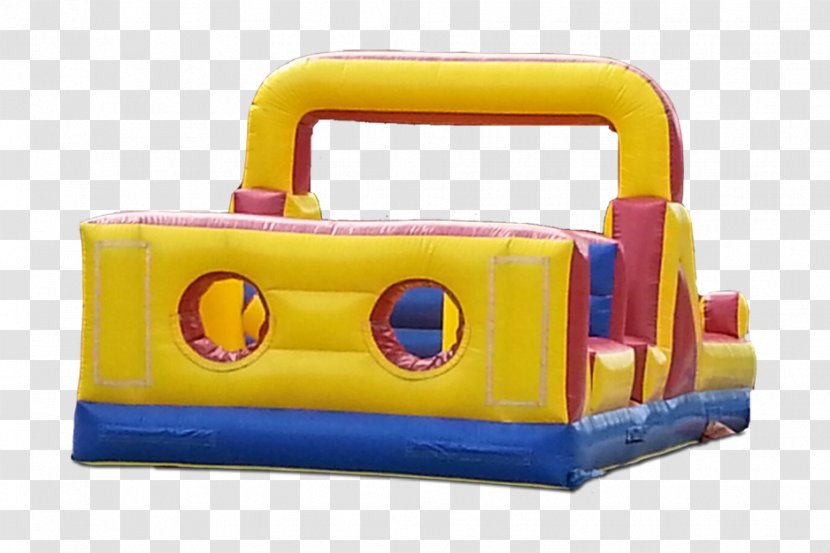 Inflatable - Electric Blue - Obstacle Course Transparent PNG