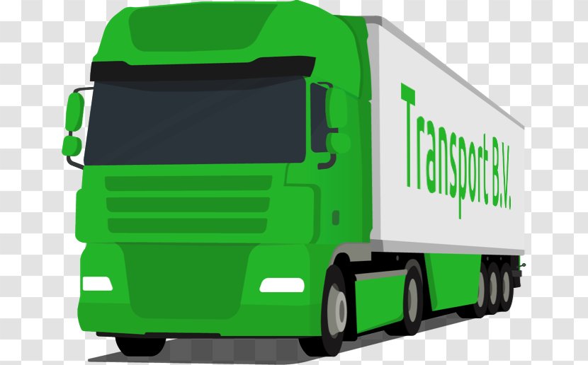 Commercial Vehicle Truck Driver Car Automotive Design - Mode Of Transport - Pickup Van Transparent PNG