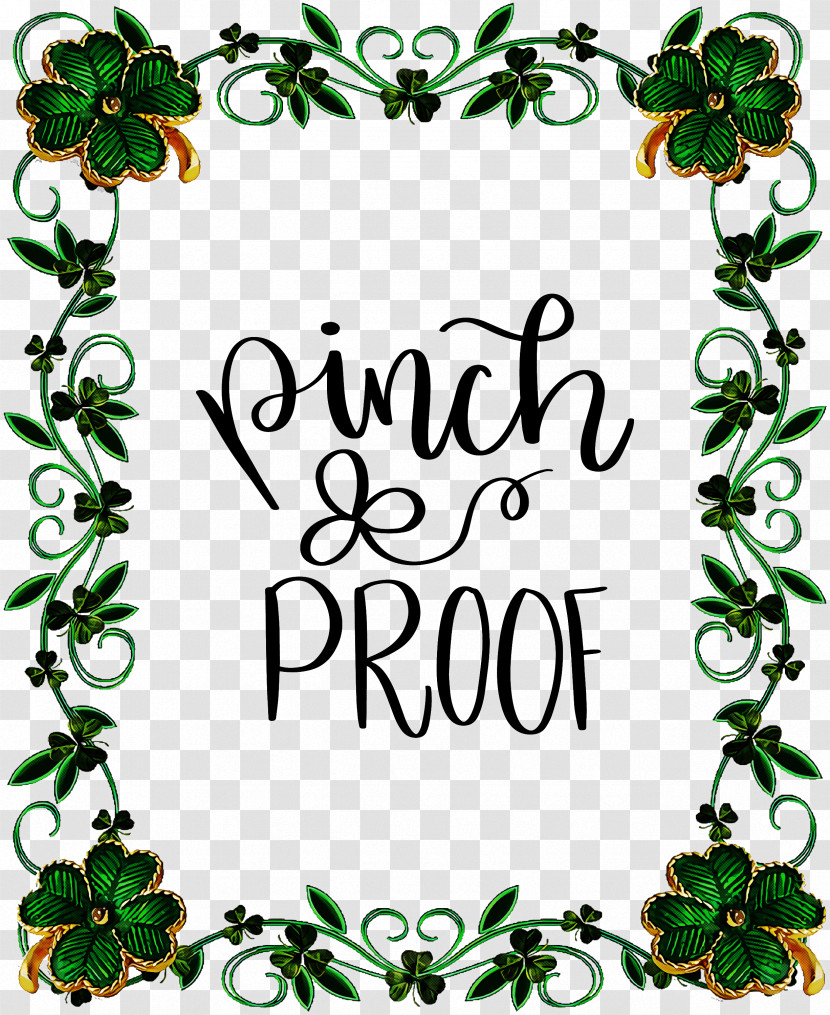 Pinch Proof St Patricks Day Saint Patrick Transparent PNG