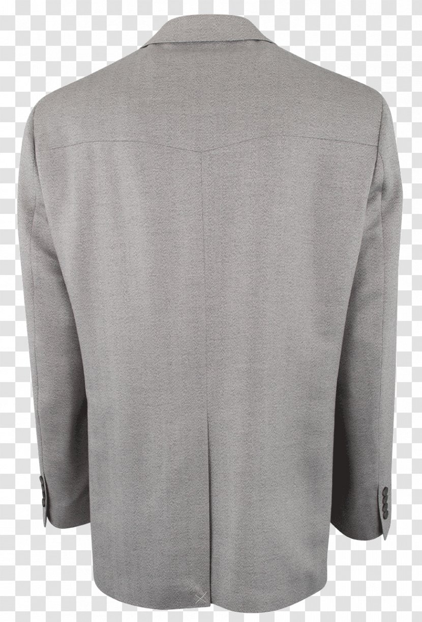 Blazer Sport Coat Herringbone Clothing - Grey Transparent PNG