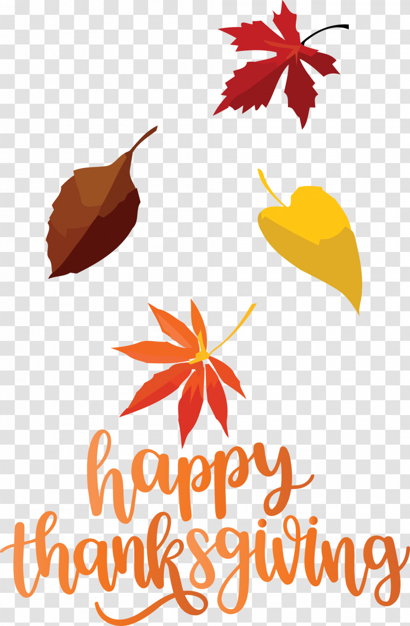 Happy Thanksgiving Autumn Fall Transparent PNG