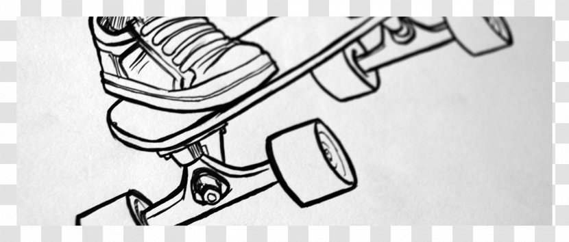 Line Art Sketch - Drawing - Loboska Longboard Skate Shop Transparent PNG
