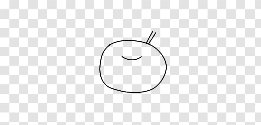 Smiley Nose Circle - Black And White - Crab Drawing Transparent PNG