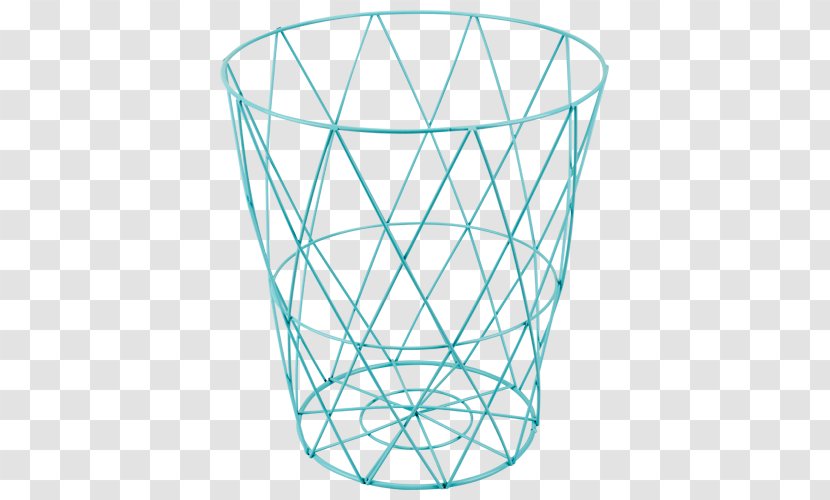 Product Design Line Basket - Storage - Turquoise Transparent PNG