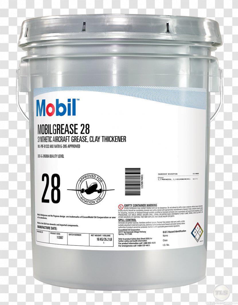 Mobil 1 Synthetic Oil Lubricant Grease - Water Transparent PNG