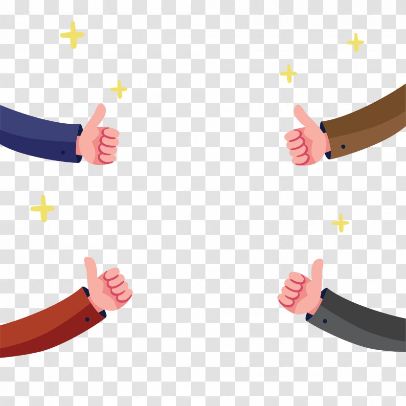 Gesture Cartoon - Search Engine - Point Of Praise Arm Transparent PNG