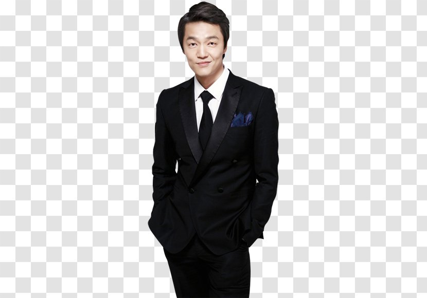 Jo Han-cheol Suit Clothing Jacket Waistcoat - Tuxedo - 阔腿裤 Transparent PNG