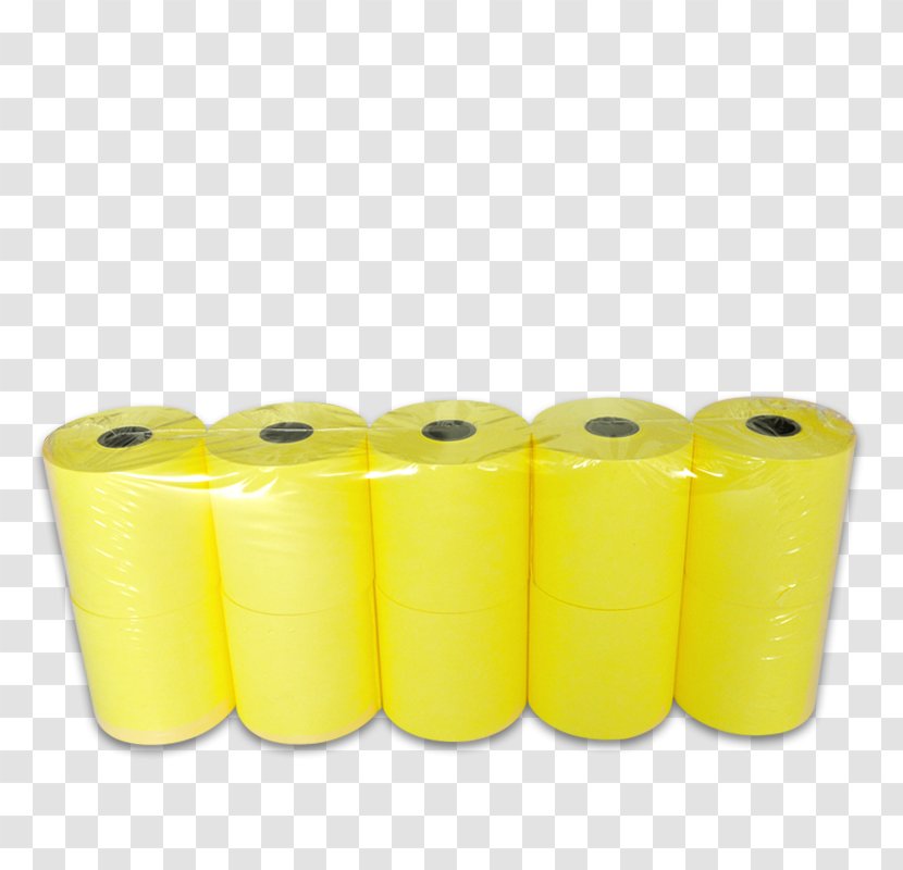 Material Cylinder - Yellow - Design Transparent PNG