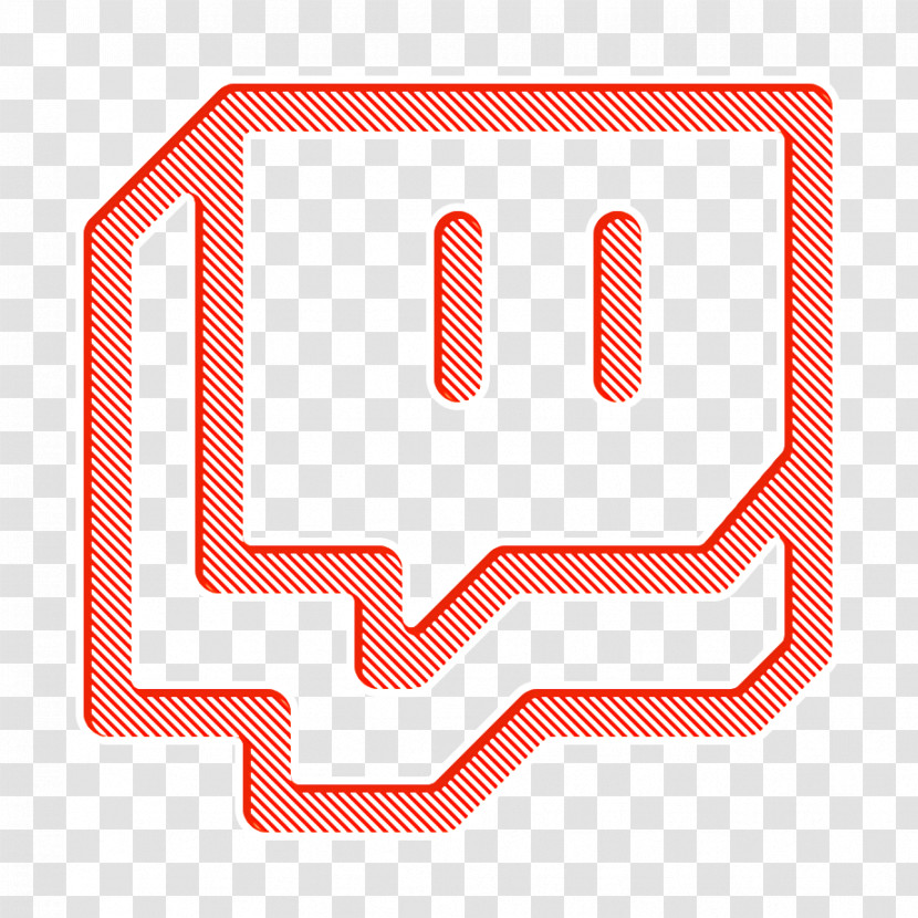 Social Media Outline Icon Twitch Icon Transparent PNG