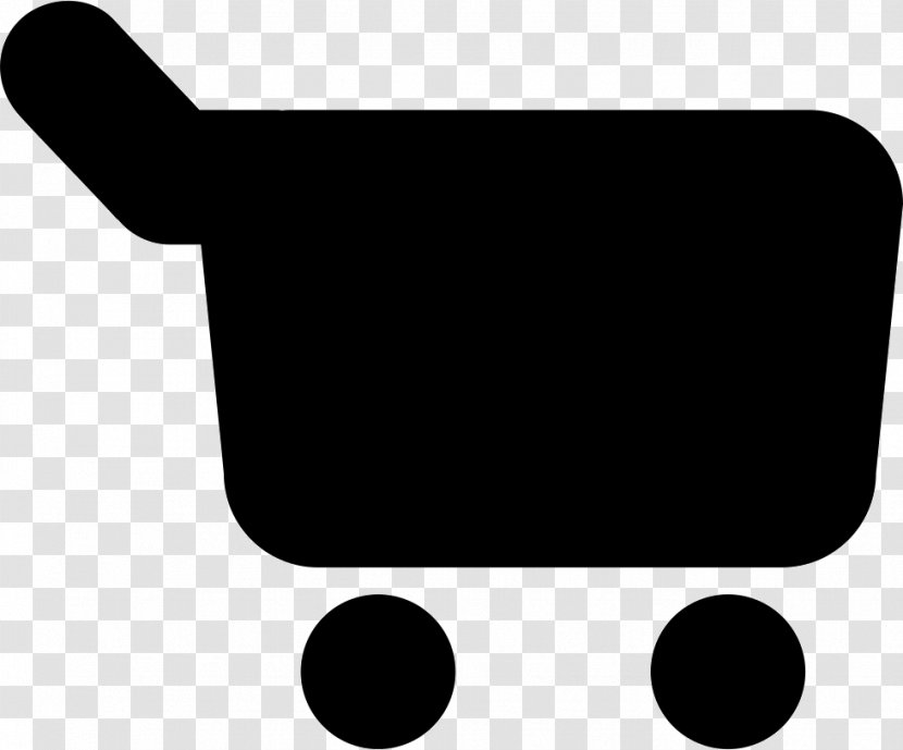 Shopping Cart Silhouette - Symbol Transparent PNG