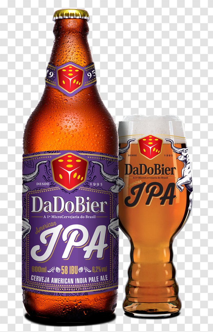 Beer India Pale Ale Cerveja Dado Bier Ipa - Alcoholic Beverage Transparent PNG