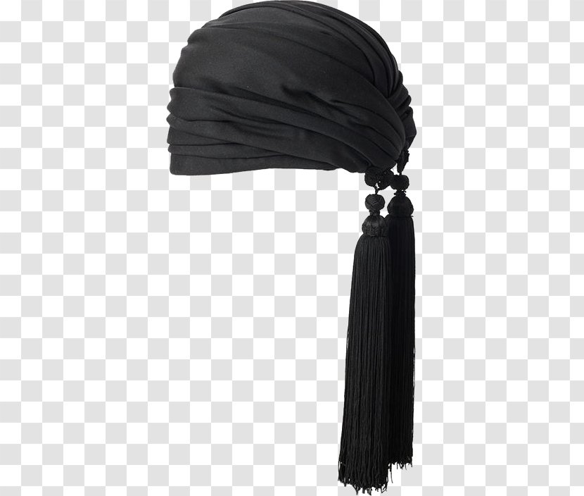 Headgear Turban Hat Cap Headscarf - Black Transparent PNG