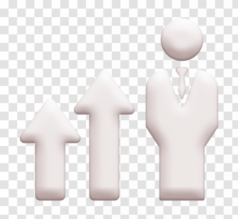 Promotion Icon Filled Management Elements Icon Businessman Icon Transparent PNG