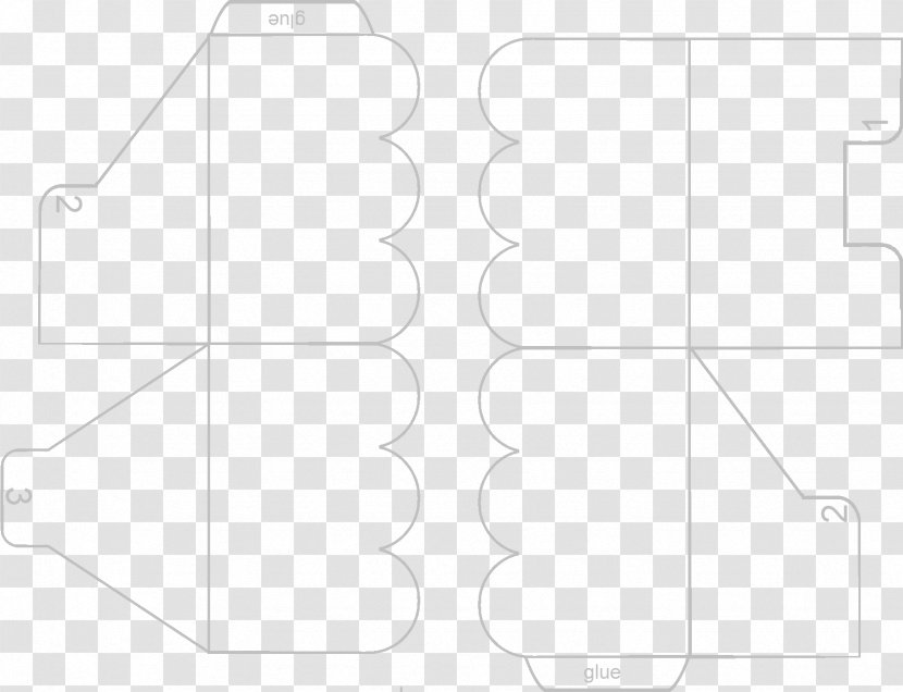 Paper White Point Pattern - Rectangle - Angle Transparent PNG