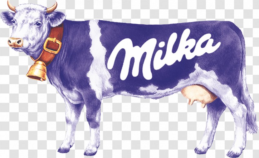 Cattle Chocolate Bar Milka White - Livestock - Cute Cow Figure Transparent PNG